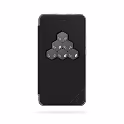 Wiko WKPRFIBK3953, Folio, Wiko, Harry, 12,7 cm (5"), Noir, Gris, Transparent
