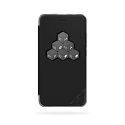 Wiko WKPRFIBK3953 12,7 cm (5") Folio Noir, Gris, Transparent