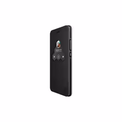 Wiko WKPRFIBK3953 12,7 cm (5") Folio Noir, Gris, Transparent