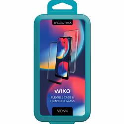 Wiko WKPRCGCRV830 coque de protection pour téléphones portables Transparent