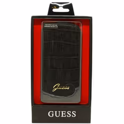GUESS GUFLS3CMB coque de protection pour téléphones portables Folio porte carte Noir