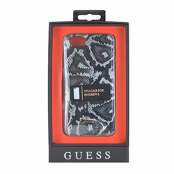 GUESS GUHCP6PYBK coque de protection pour téléphones portables 11,9 cm (4.7") Housse Noir, Gris