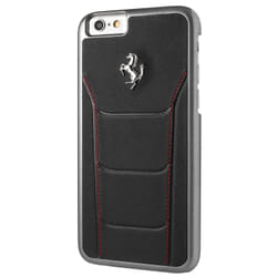 Ferrari FESEHCP6BKR 4.7" Housse Noir, Rouge, Argent