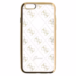 GUESS 4G, Housse, Apple, iPhone 5/5S/SE, Rose, Transparent
