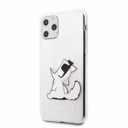 Coque arrière de protection - Karl Lagerfeld - Choupette - Transparent - Souple - Samsung S20 Ultra