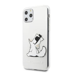 Coque arrière de protection - Karl Lagerfeld - Choupette - Transparent - Souple - Samsung S20 Ultra