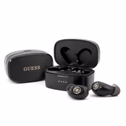 Guess Ecouteurs Stéréo Bluetooth 5.0 Casque Stéréo 4h Noir
