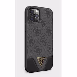 GUESS GUHCP12LPU4GHBK, Housse, Apple, iPhone 12 Pro Max, 17 cm (6.7"), Noir