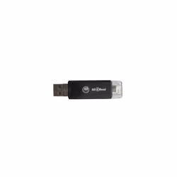 Lecteur carte mémoire Ideal multiformats All4Read USB A et USB C vers Micro-USB 4-en-1