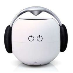 Mobility on Board LIL-WHI enceinte portable Noir, Blanc 3 W