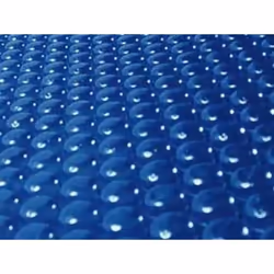 Habitat Et Jardin Bâche à Bulles Pour Piscine Ibiza / Sevilla - 400 µ - Bordée 1 Côté - Bleu