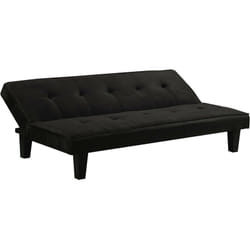 Habitat Et Jardin - canapé clic-clac john - 179 x 91 x 79 cm - 3 places - Noir