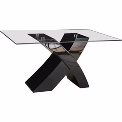 Habitat Et Jardin Table Repas "mona" - 150 X 90 X 74 Cm - Noir