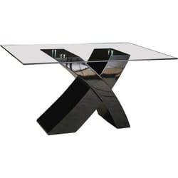 Habitat Et Jardin Table Repas "mona" - 150 X 90 X 74 Cm - Noir