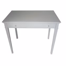 Habitat Et Jardin Console - Table Guéridon - Coloris Blanc - 1 Tiroir