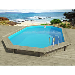 Piscine bois 'Florida 130' - 6.57 x 4.57 x 1.31 m