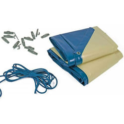 Habitat Et Jardin Bâche Hiver "cover 1" Pour Piscine Brazilia / Bora - 580 Gr/m² - Bleu