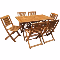Salon de jardin repas "Hongkong" Nous vous proposons le s alon de jardin repas en bois exotique "Hongkong" , il est composé d ...