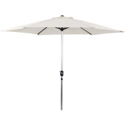 Habitat Et Jardin - Parasol jardin droit Alu 'Sol' - Rond - ø 3m - Ecru