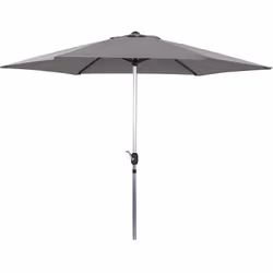 : Parasol de jardin en aluminium, conçu pour protéger efficacement des rayons du soleil - Un design sobre et intemporel qui s ...