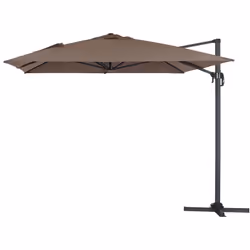 Description générale Le parasol déporté 'Sun 4' est l'accessoire indispensable pour votre jardin ou terrasse, offrant une pro ...