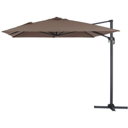 Parasol déporté 'Sun 4' - 3 x 4 m - Taupe
