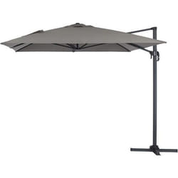Habitat Et Jardin Parasol Déporté "sun 4" - 3 X 4 M - Gris