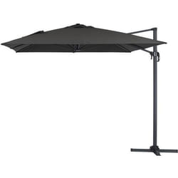 Habitat Et Jardin Parasol Déporté "sun 4" - 3 X 4 M - Noir