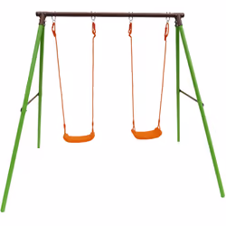 Description générale Le portique en acier 'Polo' est conçu pour le plaisir des enfants, offrant une aire de jeu idéale pour s ...