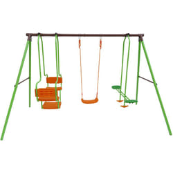 Portique acier 'Eva' - 1.96m - 3 agrès