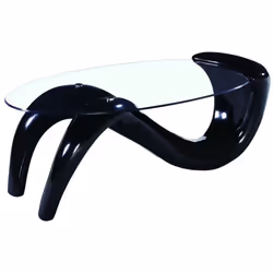 Ajoutez style et élégance avec la table basse Maya . Avec son plateau de verre , elle est le choix idéal. Sa forme originale  ...