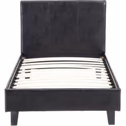 Description générale Offrez-vous un moment de détente avec le lit 'Lina'. Ce lit 1 personne, au design sobre et épuré, s'inté ...