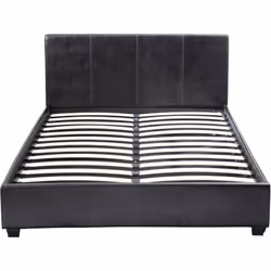 Description générale Offrez-vous un moment de détente avec le lit coffre double 'Carla' en noir. Ce lit combine style et fonc ...