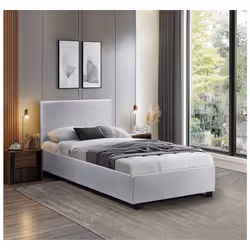 Description générale Offrez-vous un moment de détente avec le lit PVC 'Carla' blanc, idéal pour une personne. Ce lit s'adapte ...