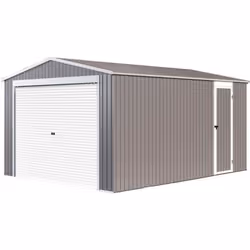 Habitat Et Jardin Garage Métal "nevada" Avec Porte Roulante - 15,61m²