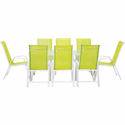 Habitat Et Jardin Salon De Jardin "cordoba Xl 180" - Phoenix - Vert