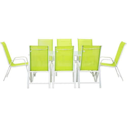Habitat Et Jardin Salon De Jardin "cordoba Xl 180" - Phoenix - Vert