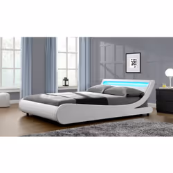 Description générale Lit 'Natacha' est un modèle élégant et de haute qualité, conçu pour apporter confort et style à votre ch ...