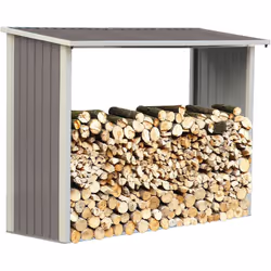 Description générale Ce abri bûche 'Victor' est conçu pour protéger le bois des intempéries, garantissant ainsi un bois sec q ...