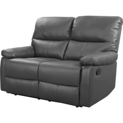 Habitat Et Jardin - Canapé relax 'Lincoln' - 147 x 89 x 103 cm - 2 places - Gris