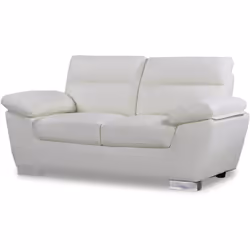 Description générale Ce canapé fixe en cuir reconstitué et PVC 'Dallas' est parfait pour créer un espace de détente. Avec sa ...
