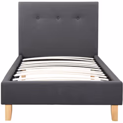 Lit "Elise" Faites de votre chambre à coucher une pièce dotée d'une grande élégance grâce au lit "Elise". Ses pieds et sa str ...