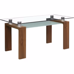 Table repas "Eva" Sublimez vos repas ou vos soirées avec vos proches ou amis grâce à la table de repas "Eva". Son design sobr ...