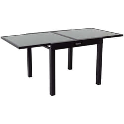 Habitat Et Jardin - Table de jardin aluminium extensible 'Porto 8' - Phoenix - Noir