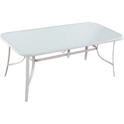 Habitat Et Jardin - Table de jardin 'Cordoba' - Phoenix - 8 places - Blanc