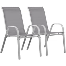 Habitat Et Jardin - Fauteuil jardin Textilène 'Cordoba' - Phoenix - Ecru - Lot de 2