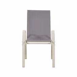 Habitat Et Jardin Fauteuil Jardin Textilène "cordoba" - Phoenix - Gris Clair - Lot De 4