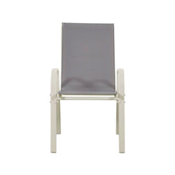 Habitat Et Jardin Fauteuil Jardin Textilène "cordoba" - Phoenix - Gris Clair - Lot De 4