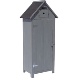 Armoire de jardin "Cabanon" - 77 x 54.5 x 179 cm - Anthracite