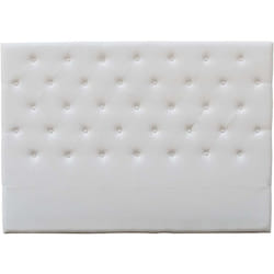 Habitat Et Jardin - Tête de lit capitonnée 'Déco' - 169 cm - Blanc - En pvc